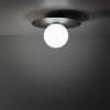 Nowoczesna oprawa ścienno-sufitowa plafon kinkiet okrągły brązowy minimalistyczny uniwersalny klasyczny PIXI 11335 TK-Lighting